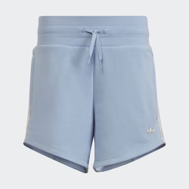 Short taille haute à imprimé graphique Bleu Adolescents 8-16 Years Originals