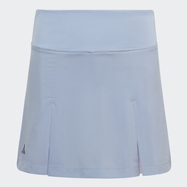 Girls Tennis Blue Club Tennis Pleated Skirt