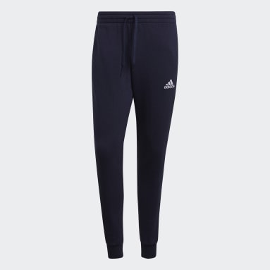 Muži Sportswear modrá Tepláky Essentials Fleece Fitted 3-Stripes