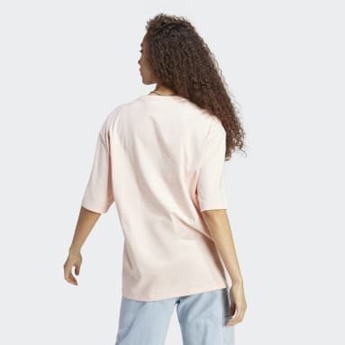 Women Originals Pink Oversized Tee