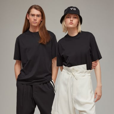 y_3 Black Y-3 릴랙스드 반팔 티