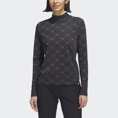Ultimate365 Tour Monogram Mock Neck T-skjorte Svart
