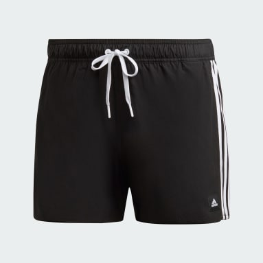 スリーストライプス CLX ベリーショート丈スイムショーツ