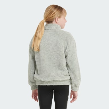 Youth Training Grey Mock Neck Pullover