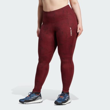 Tight imprimé intégral Terrex Multi (Grandes tailles) Bordeaux Femmes TERREX