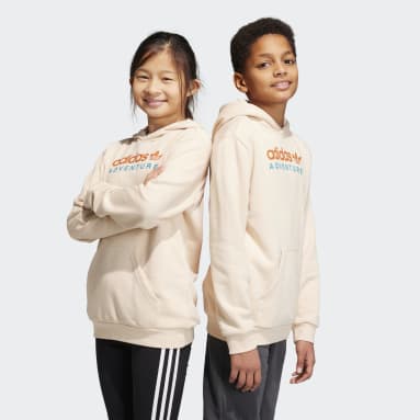 Buzo con Capucha adidas Adventure Beige Niño Originals