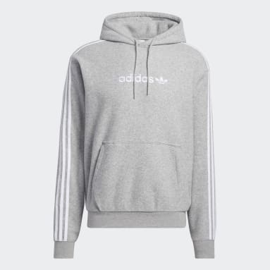 남성 Lifestyle Grey 부클 3ST 후디