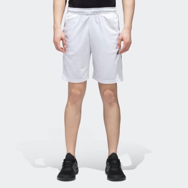 TRAIN ESSENTIALS PIQUÉ 3-STRIPES TRAINING SHORTS