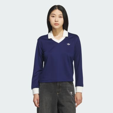 adidas NOAH コラボ 長袖ポロシャツ M ネイビー 新品タグ付き