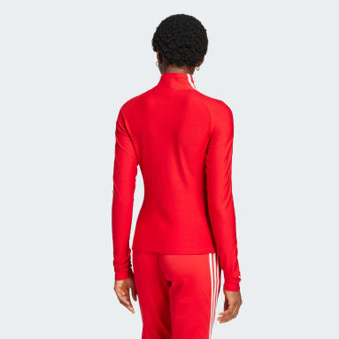 Maglia adilenium Tight Long Sleeve Rosso Originals