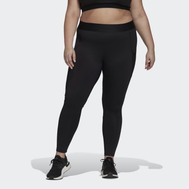 Techfit Period-Proof Tights (store størrelser) Svart