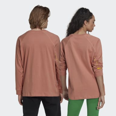 adidas by Stella McCartney Long Sleeve T-skjorte (unisex) Rød