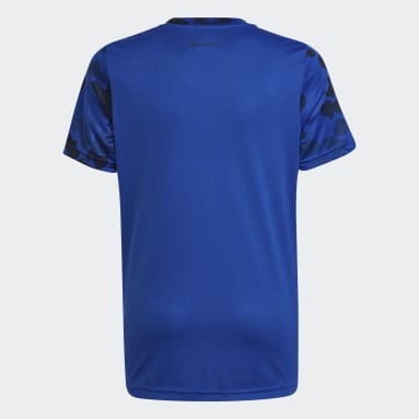 Camiseta Designed to Move Camo Azul Niño Sportswear