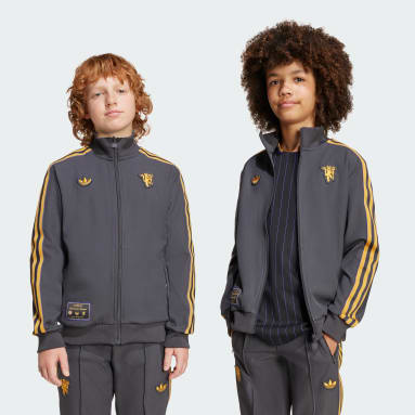 Manchester United Terrace Icons Träningsjacka för barn