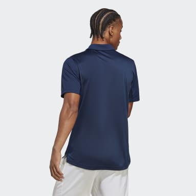 Camiseta Polo Club Tenis Azul Hombre Tennis