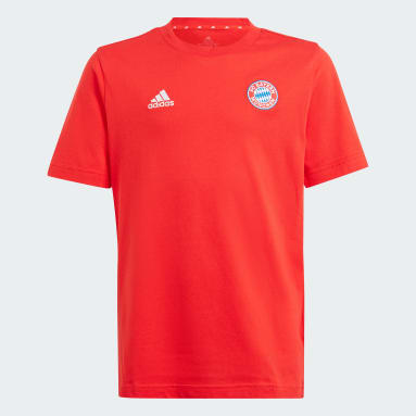 Børn Fodbold Rød FC Bayern Kids T-shirt