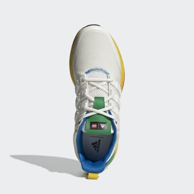 sport_inspired White adidas Racer TR21 x LEGO® Shoes