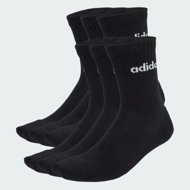 Linear Crew Socks Cushioned Sokker, 6 par