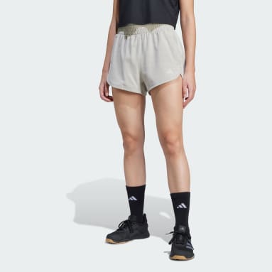 Pacer Training 3-Stripes Woven High-Rise Shorts