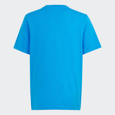 Camiseta Summer Allover Print Azul Niño Originals