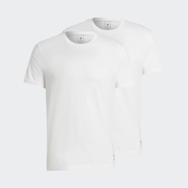 T-shirt de Algodão Comfort Core Branco Homem Originals