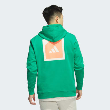 Sweat-shirt à capuche de golf Adicross Vert Hommes Golf