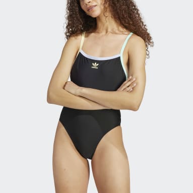 Women Originals Black Originals Coney Island Cool Binding Swimsuit