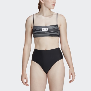 Frauen Schwimmen Thebe Magugu Bikini-Set Schwarz
