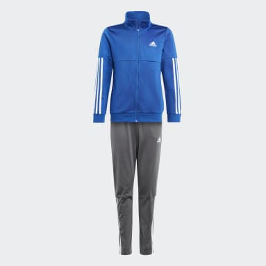 Boys Sportswear Blue 3-Stripes Team Track Suit