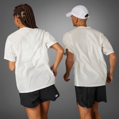 T-shirt de running Made to Be Remade (Non genré) Blanc Running