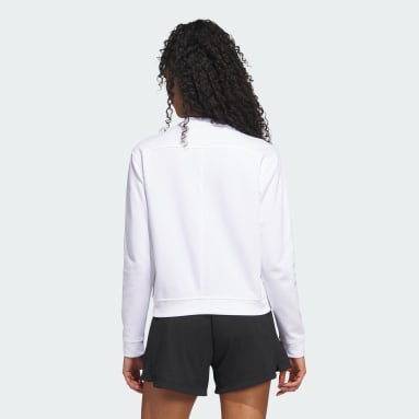 Women Golf White 고투 골프 스웨트셔츠