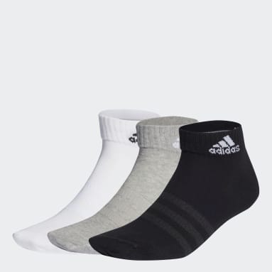 Fitness & Training Thin and Light Ankle Socken, 3 Paar Grau