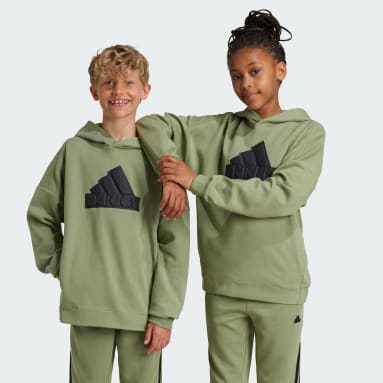 Kids Boys Green adidas TR
