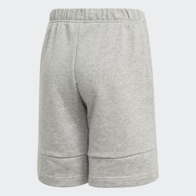 Pantalón corto Badge of Sport Gris Niño Sportswear