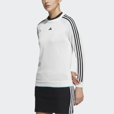 Women Golf White 3S 긴팔 풀오버 스웨터