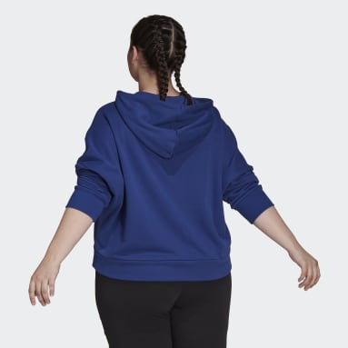 Sudadera con capucha adidas Sportswear Future Icons (Tallas grandes) Azul Mujer Sportswear