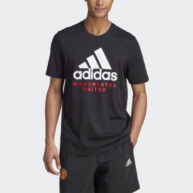Manchester United DNA Graphic T-skjorte Svart