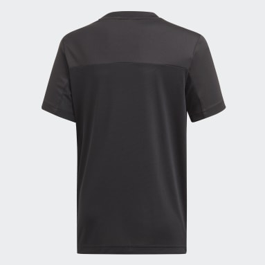 Playera Equipment Negro Niño Sportswear