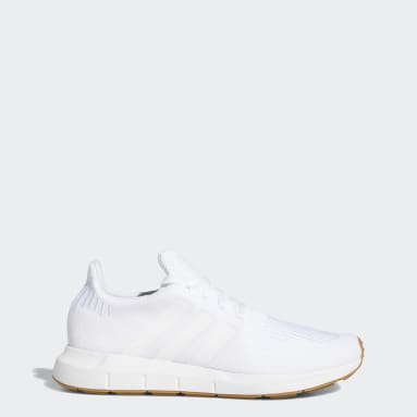 adidas swift run white mens