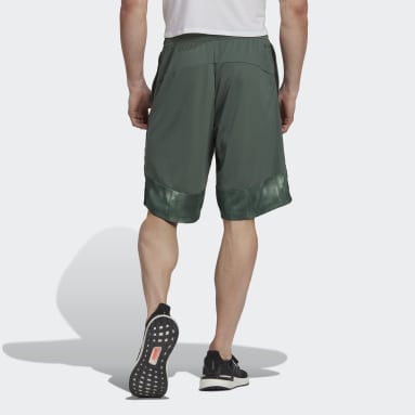 Short de training imprimé magnésie AEROREADY Workout vert Hommes Entraînement