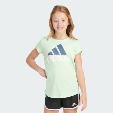Youth Training Green ESSENTIAL TEE S24