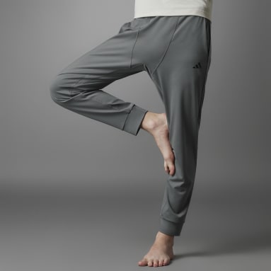 Men Training Brown Authentic Balance Yoga Pants