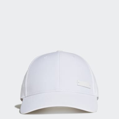 Lifestyle White 라이트웨이트 메탈 배지 베이스볼 캡