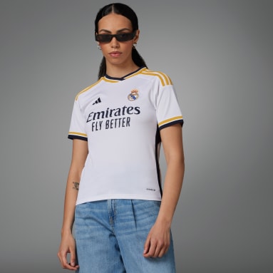 Women's Soccer White Real Madrid 23/24 Home Jersey