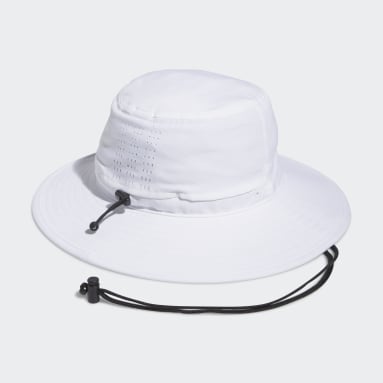 Gorro Wide-Brim Blanco Hombre Golf