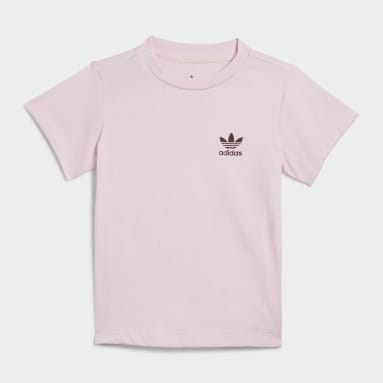 Infants originals Pink 쇼츠 & 티 세트