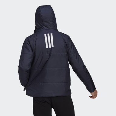 Icon 2 Mens Puffer Jacket Winter Warm Padded Full Zip Up Hooded Waterproof  Coat