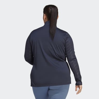 T-shirt à manches longues et demi-zip Terrex Multi (Grandes tailles) Bleu Femmes TERREX
