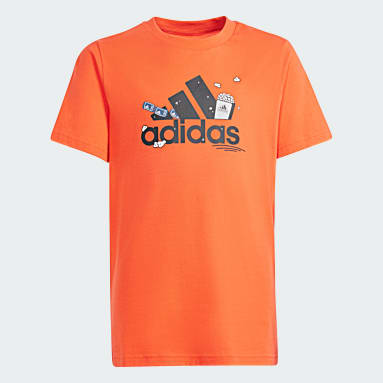 Camisetas adidas niño naranja cheap
