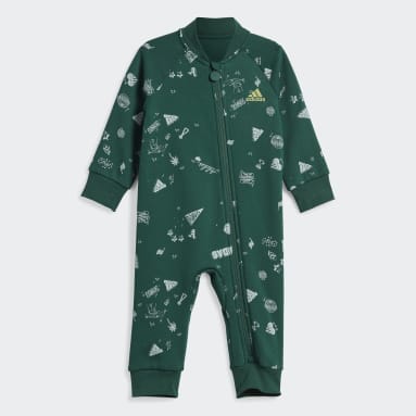 Tutina Brand Love Infant Verde Bambini Sportswear